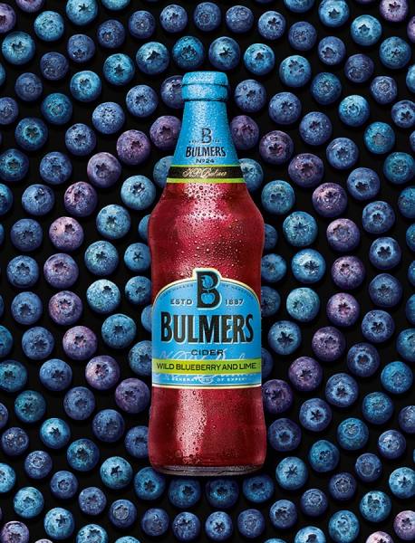 Photograph Jonathan Knowles Bulmers Wild Blueberry And Lime on One Eyeland